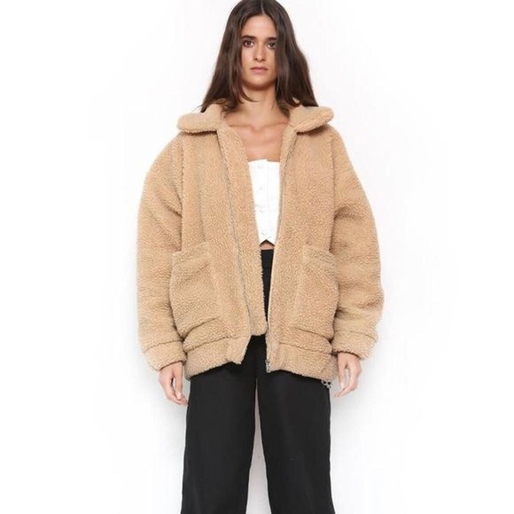 I.Am.Gia Pixie Coat Teddy Bear Oversized Jacket - Picture 2 of 5